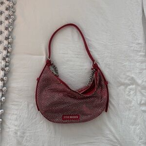 NWT Steve Madden red shoulder bag